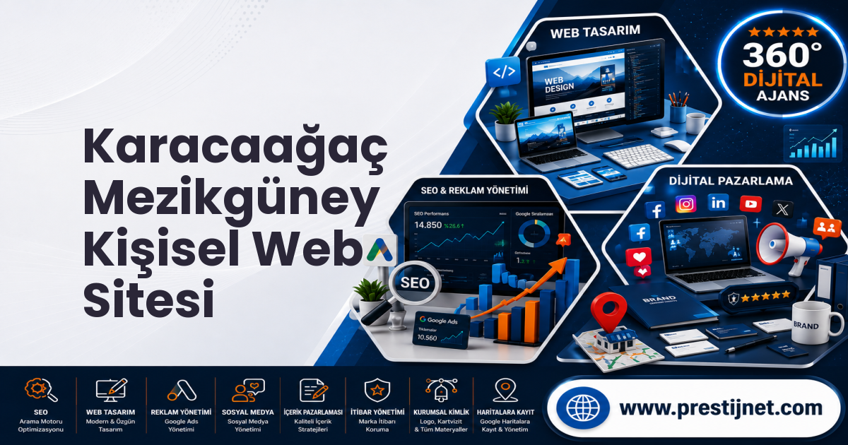 Karacaağaç Mezikgüney Kişisel Web Sitesi