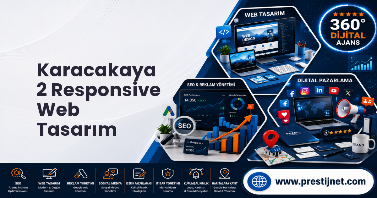 Karacakaya 2 Responsive Web Tasarım