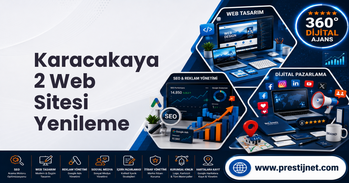 Karacakaya 2 Web Sitesi Yenileme
