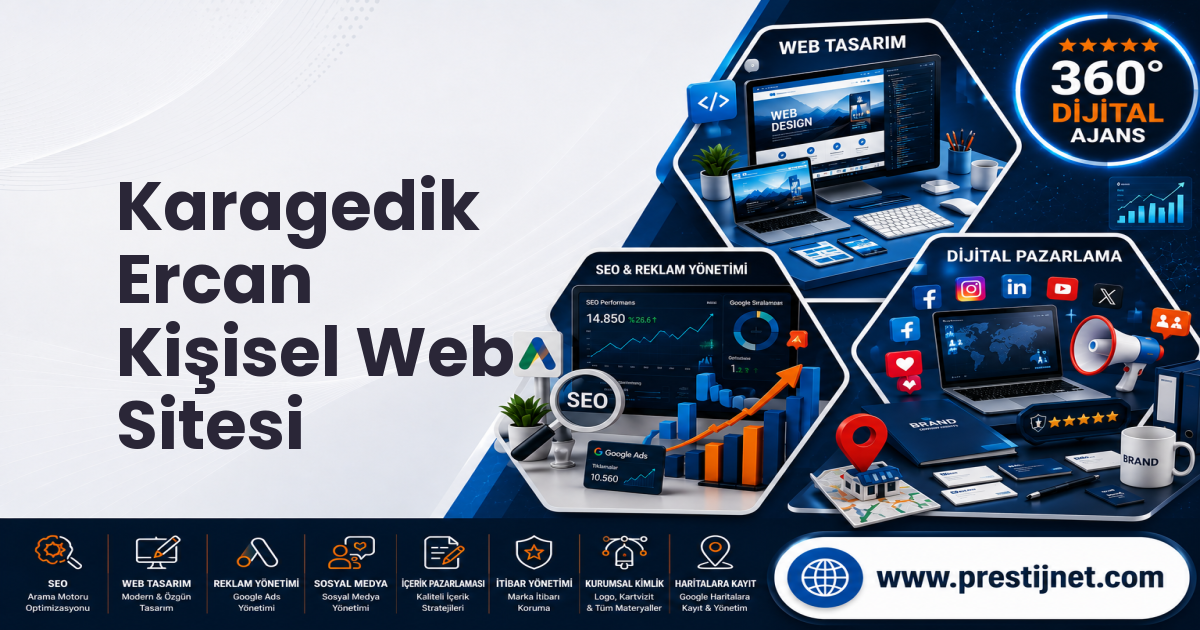 Karagedik Ercan Kişisel Web Sitesi