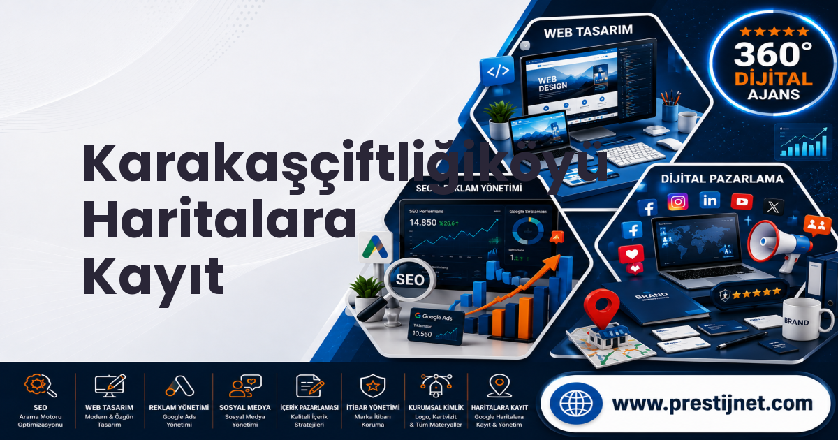 Karakaşçiftliğiköyü Haritalara Kayıt