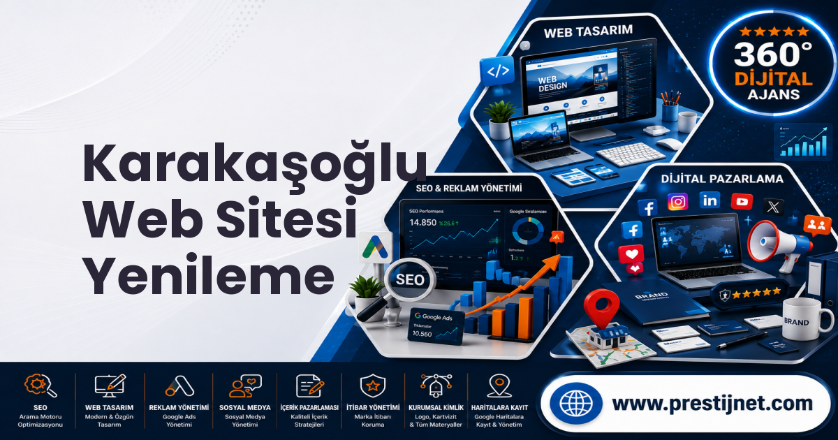 Karakaşoğlu Web Sitesi Yenileme