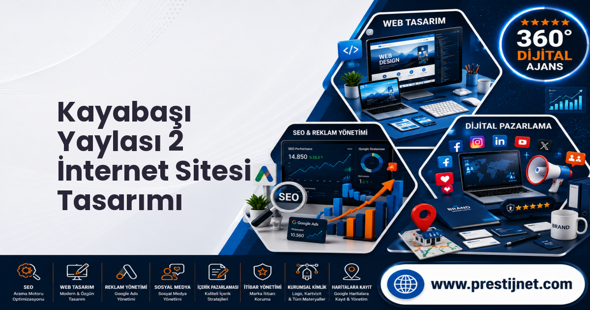Kayabaşı Yaylası 2 İnternet Sitesi Tasarımı