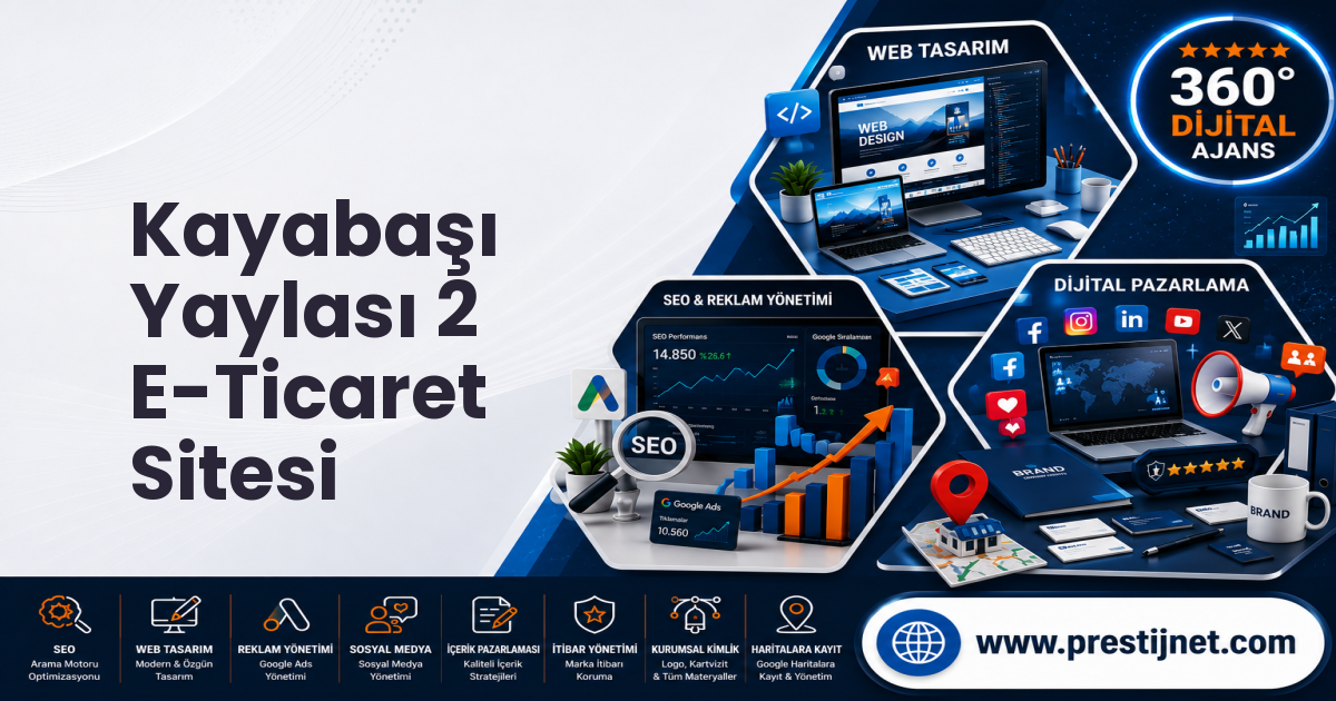 Kayabaşı Yaylası 2 E-Ticaret Sitesi