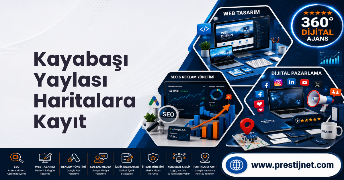 Kayabaşı Yaylası Haritalara Kayıt