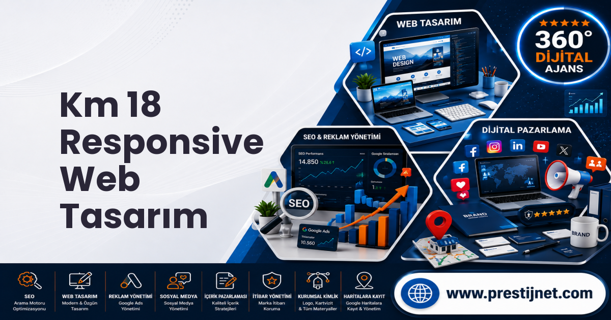 Km 18 Responsive Web Tasarım