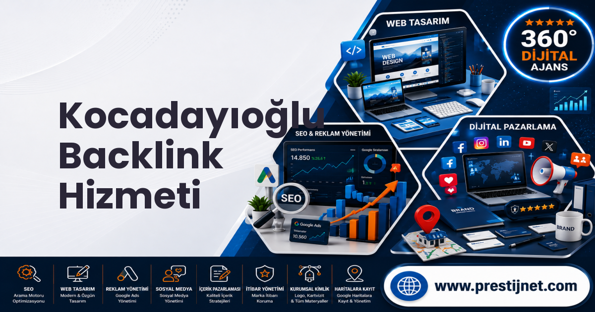 Kocadayıoğlu Backlink Hizmeti