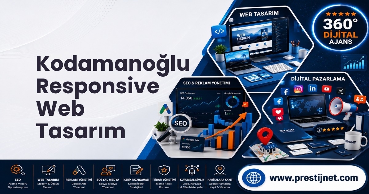 Kodamanoğlu Responsive Web Tasarım