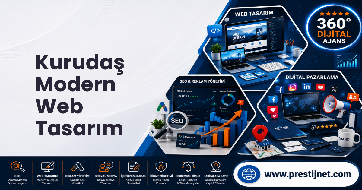 Kurudaş Modern Web Tasarım