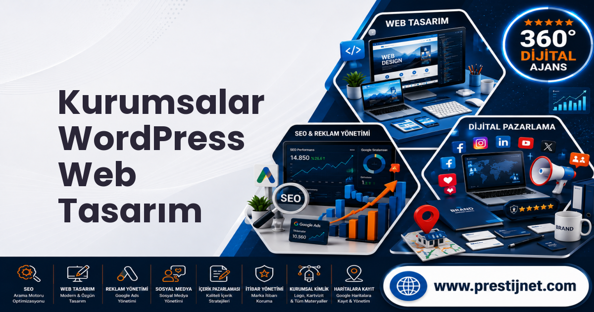 Kurumsalar WordPress Web Tasarım