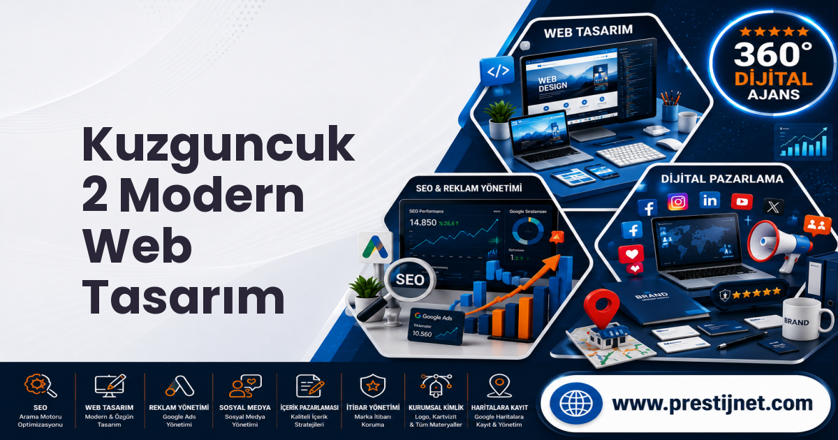 Kuzguncuk 2 Modern Web Tasarım