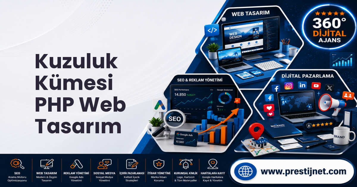 Kuzuluk Kümesi PHP Web Tasarım
