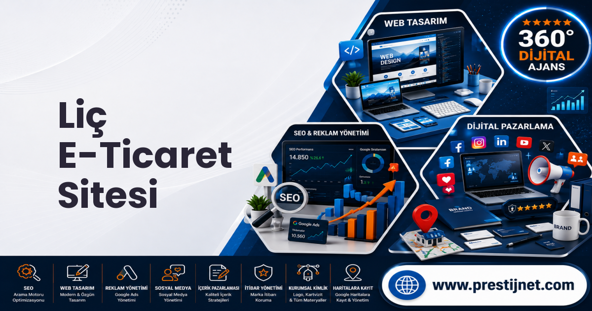 Liç E-Ticaret Sitesi