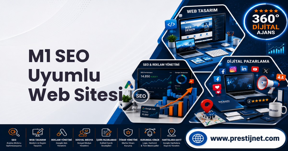 M1 SEO Uyumlu Web Sitesi