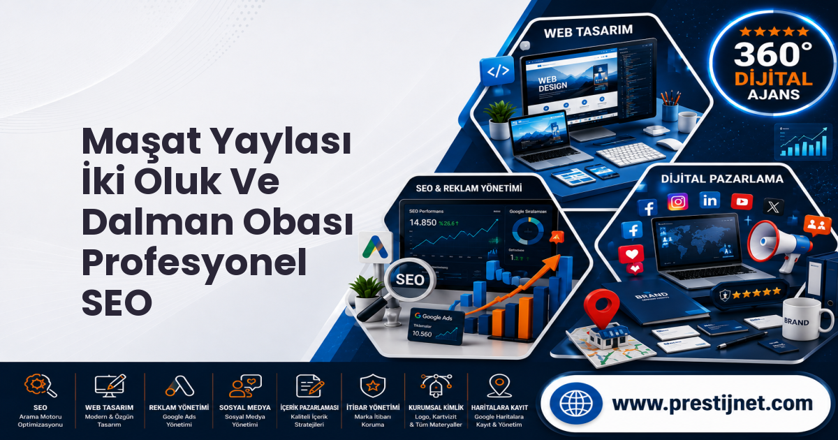 Maşat Yaylası İki Oluk Ve Dalman Obası Profesyonel SEO