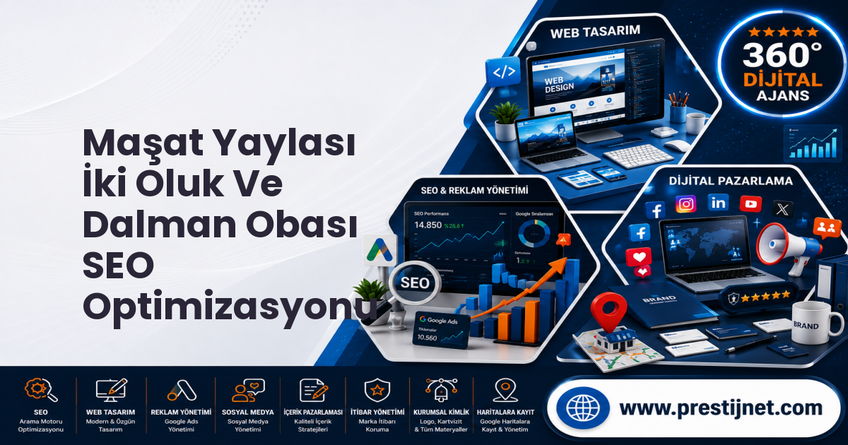 Maşat Yaylası İki Oluk Ve Dalman Obası SEO Optimizasyonu