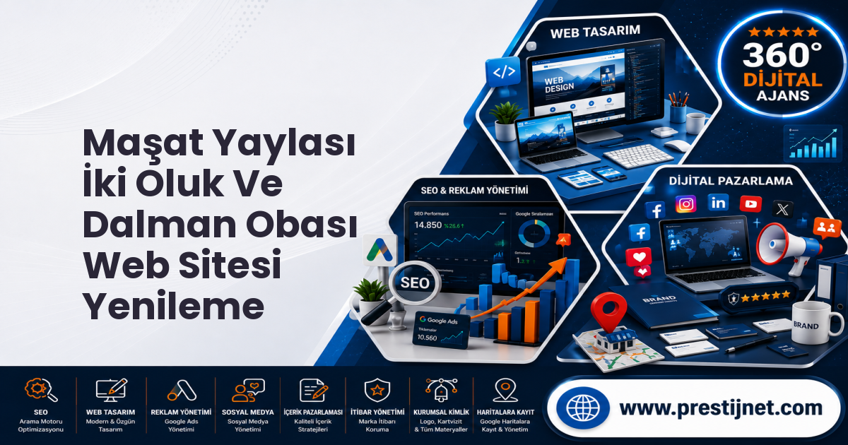 Maşat Yaylası İki Oluk Ve Dalman Obası Web Sitesi Yenileme