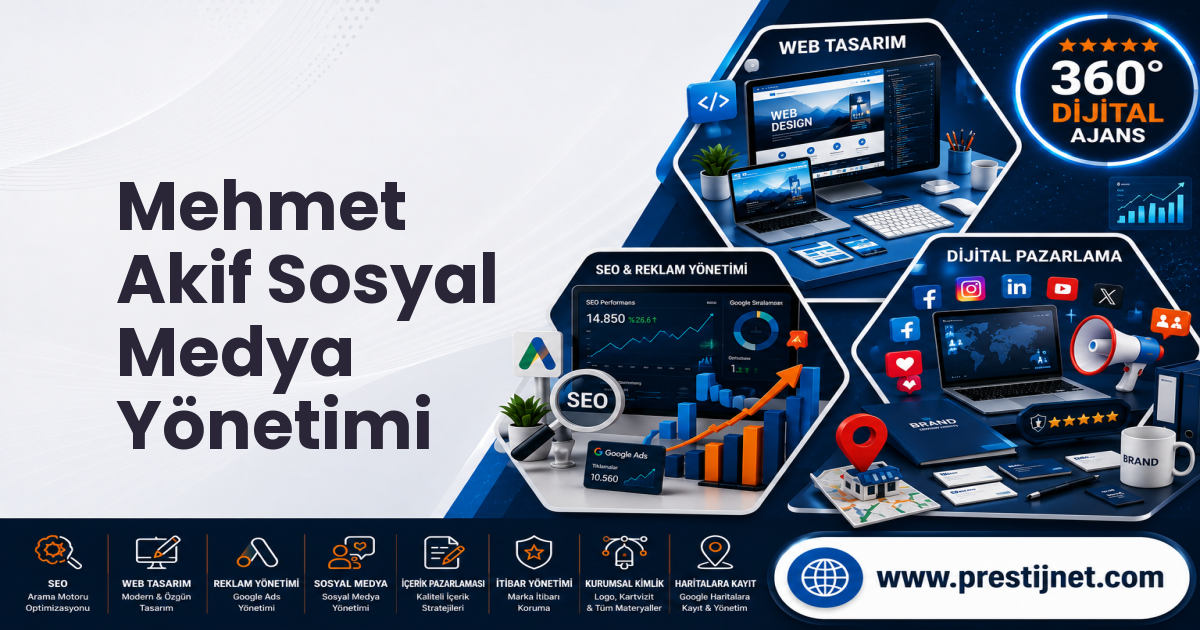 Mehmet Akif Sosyal Medya Yönetimi