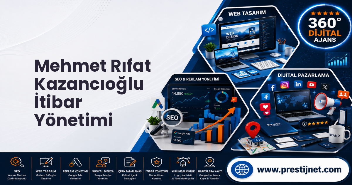 Mehmet Rıfat Kazancıoğlu İtibar Yönetimi