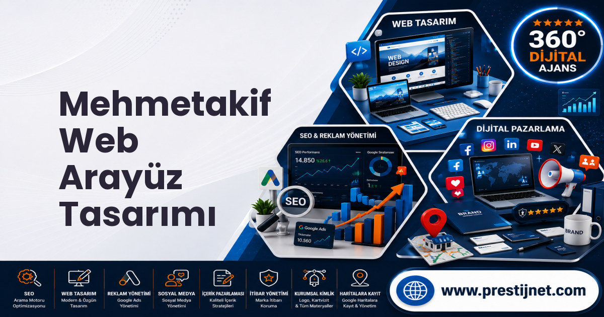 Mehmetakif Web Arayüz Tasarımı