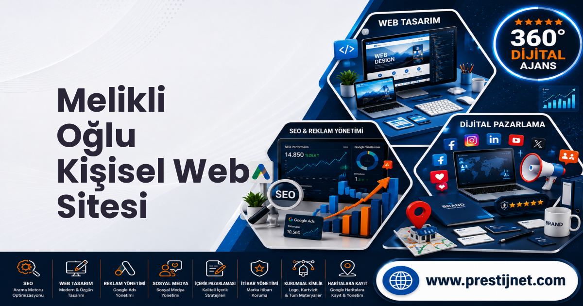 Melikli Oğlu Kişisel Web Sitesi