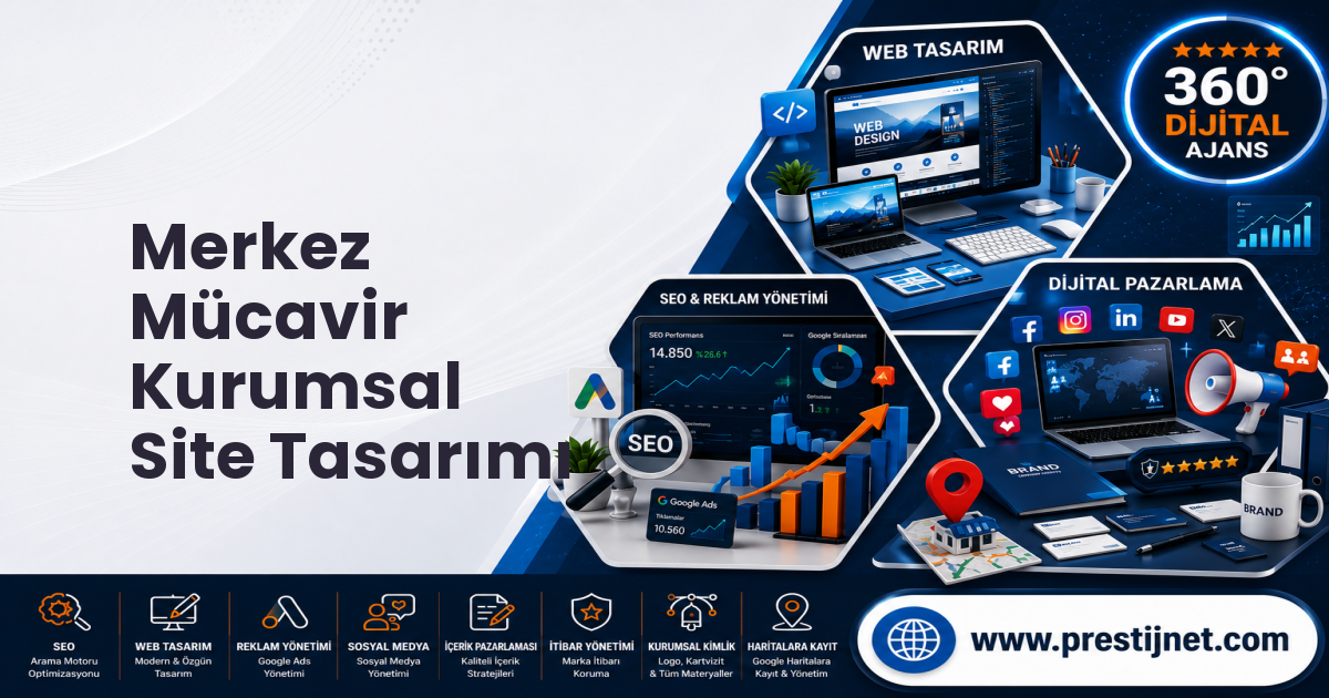 Merkez Mücavir Kurumsal Site Tasarımı