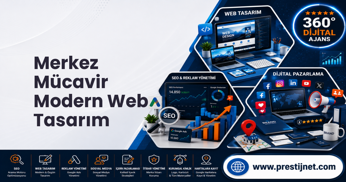 Merkez Mücavir Modern Web Tasarım