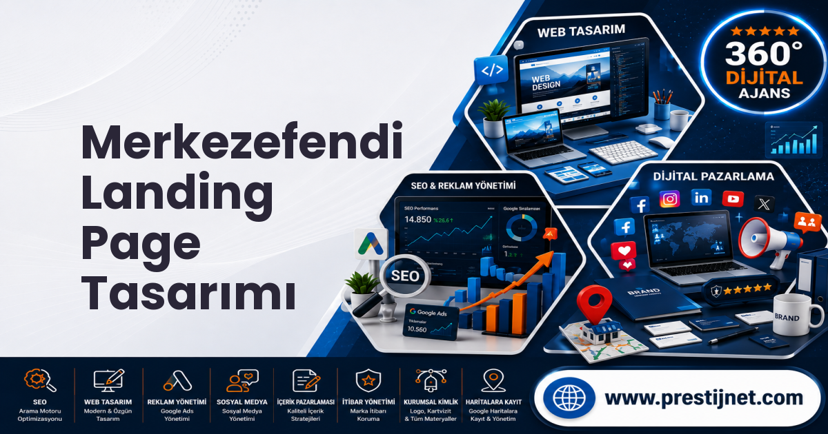 Merkezefendi Landing Page Tasarımı