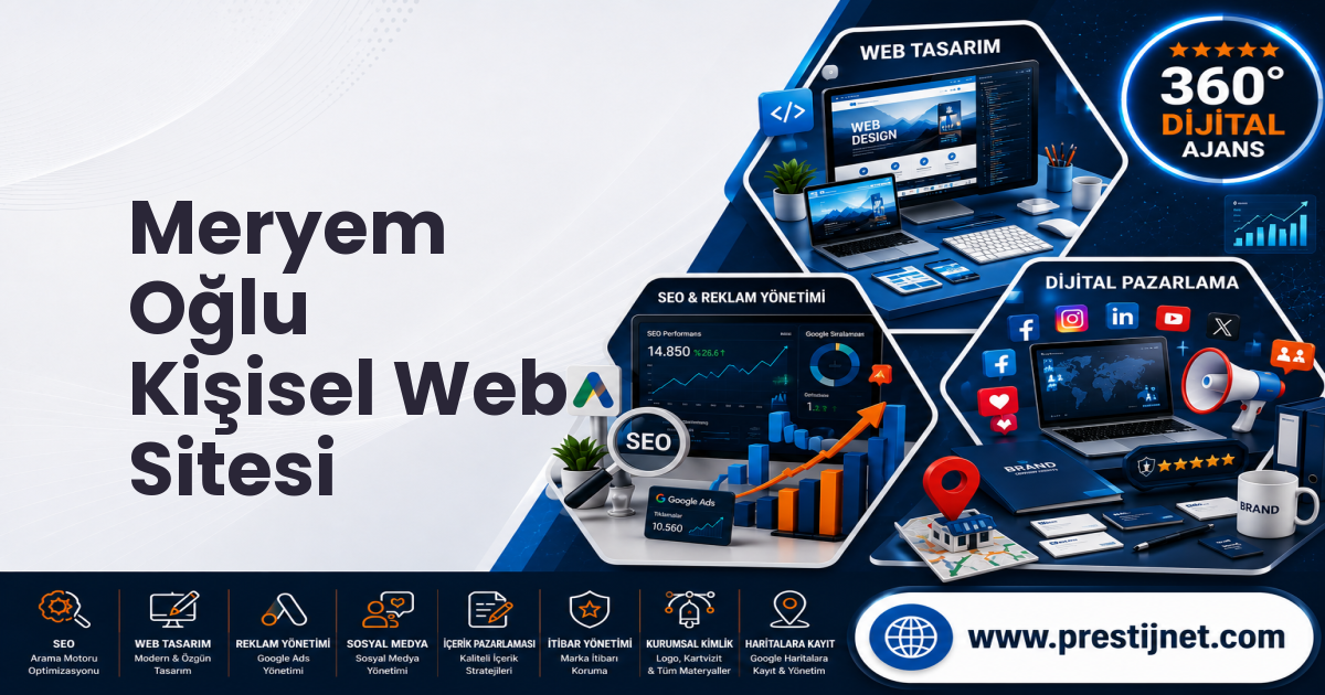 Meryem Oğlu Kişisel Web Sitesi