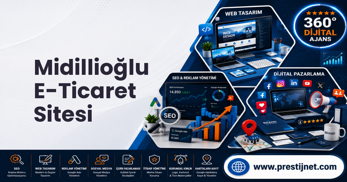 Midillioğlu E-Ticaret Sitesi