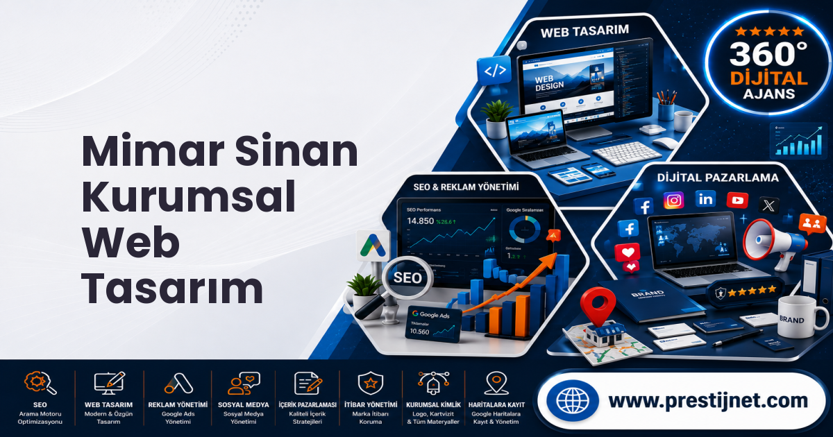 Mimar Sinan Kurumsal Web Tasarım