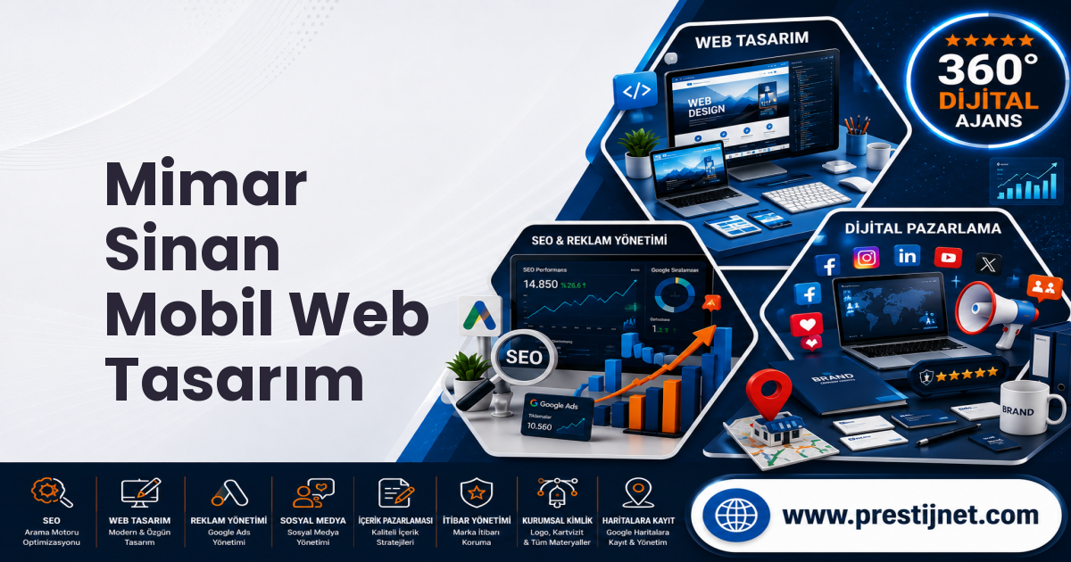 Mimar Sinan Mobil Web Tasarım