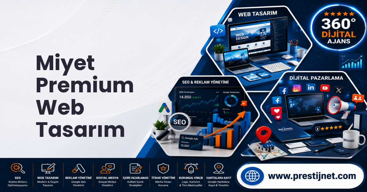 Miyet Premium Web Tasarım