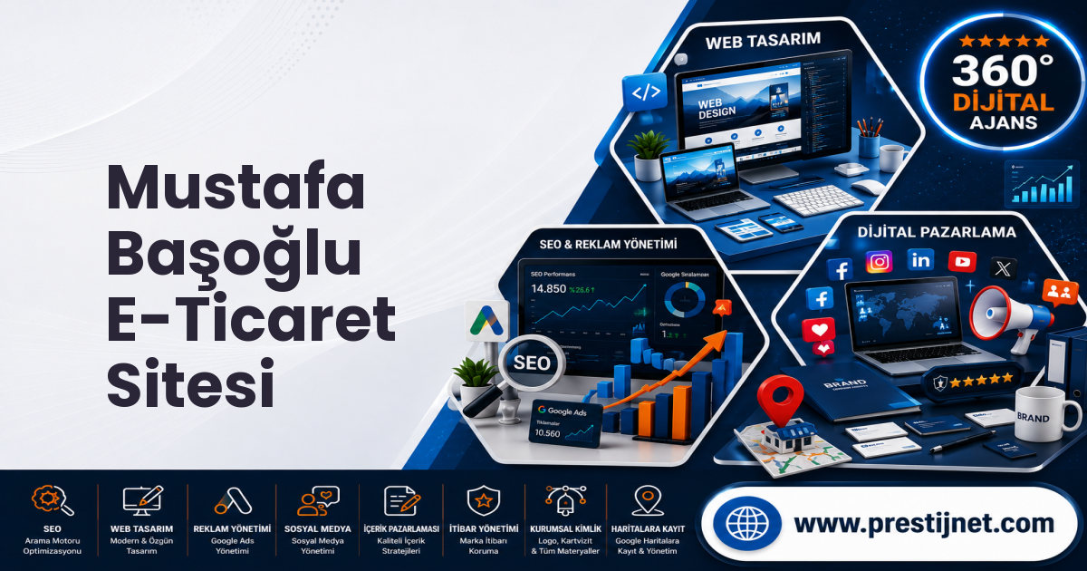 Mustafa Başoğlu E-Ticaret Sitesi