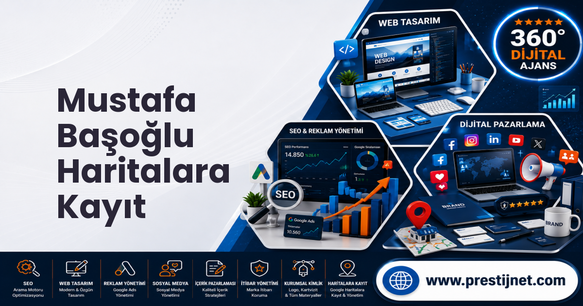 Mustafa Başoğlu Haritalara Kayıt