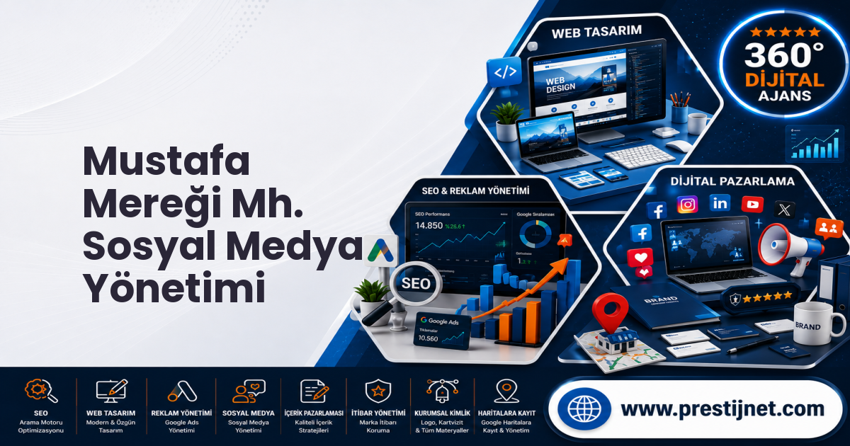 Mustafa Mereği Mh. Sosyal Medya Yönetimi