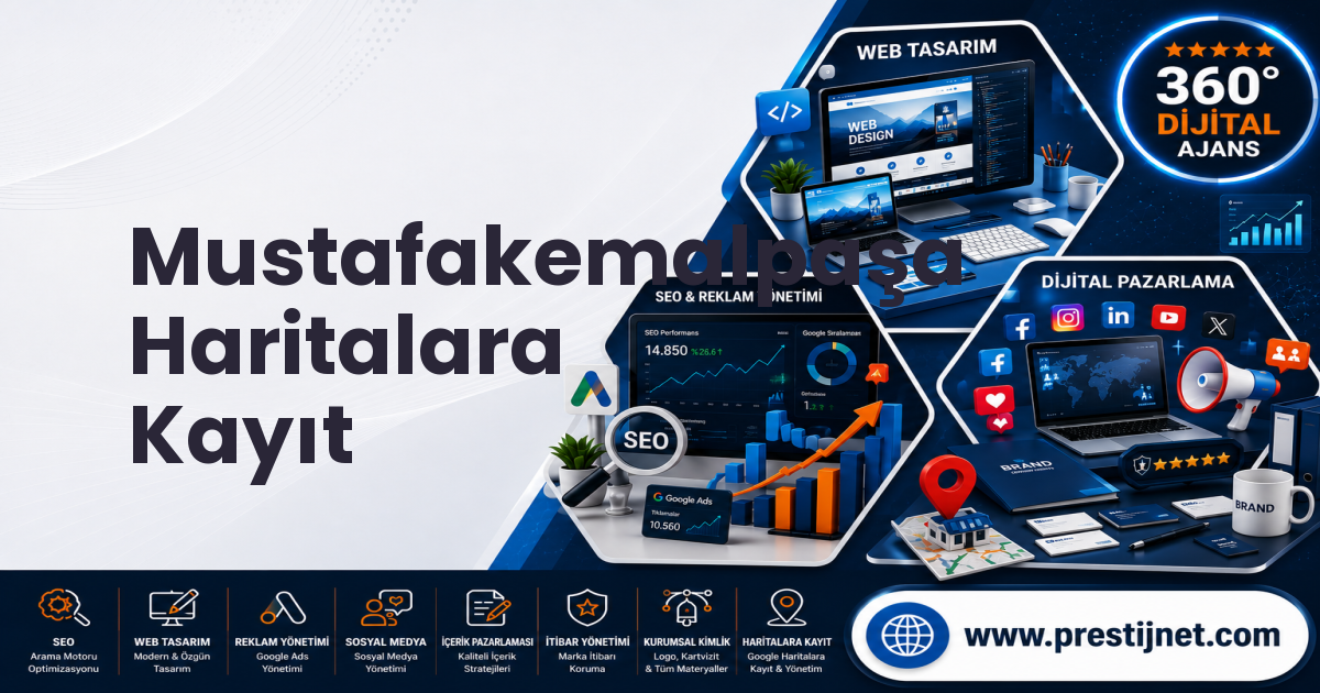 Mustafakemalpaşa Haritalara Kayıt