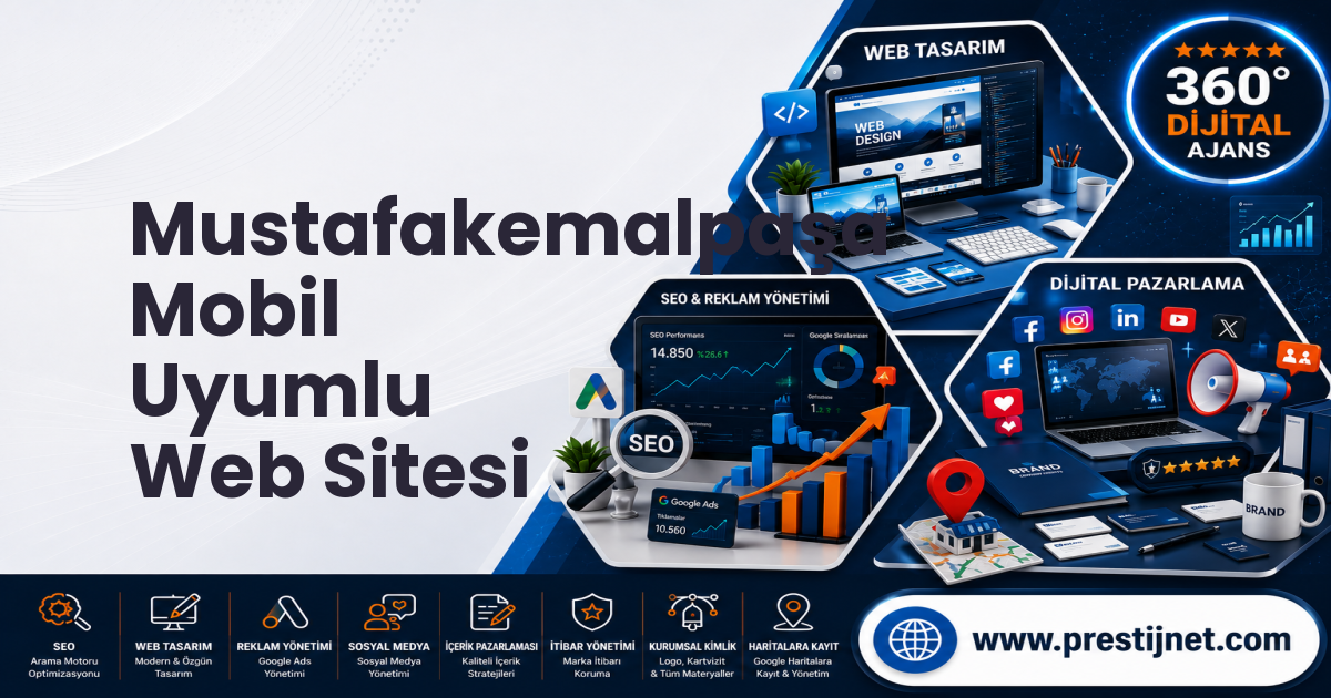 Mustafakemalpaşa Mobil Uyumlu Web Sitesi