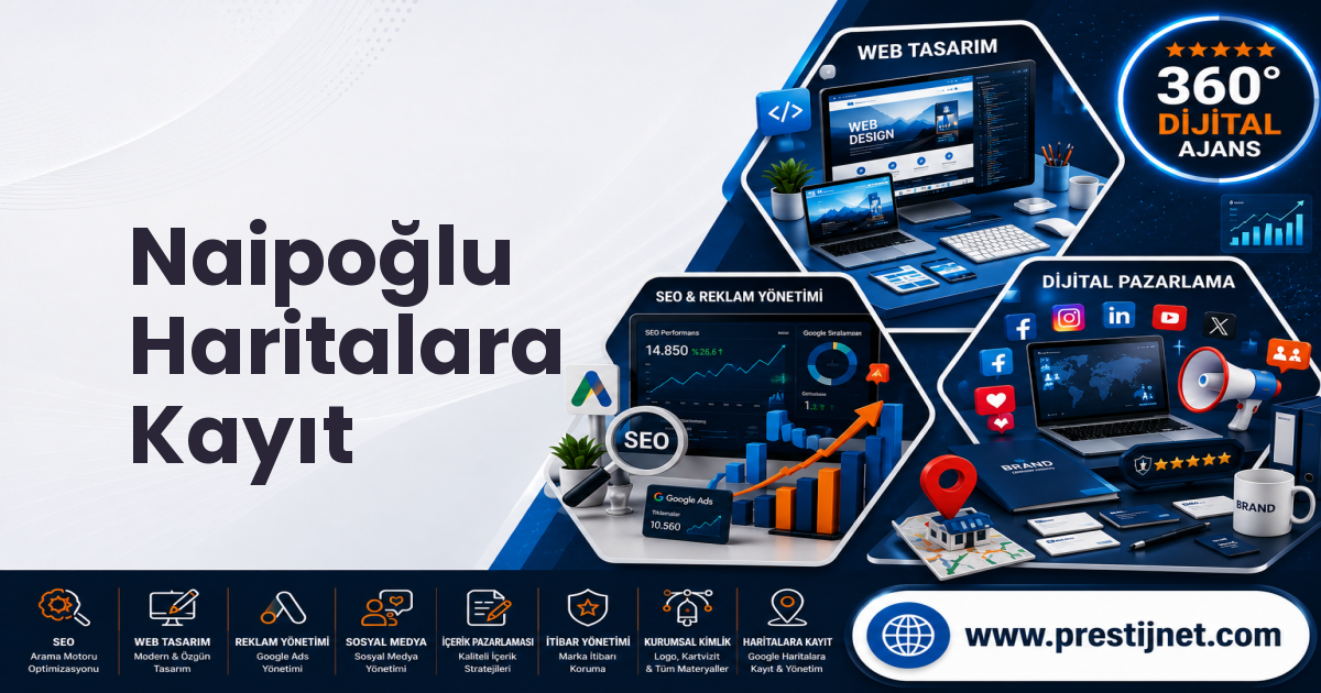 Naipoğlu Haritalara Kayıt