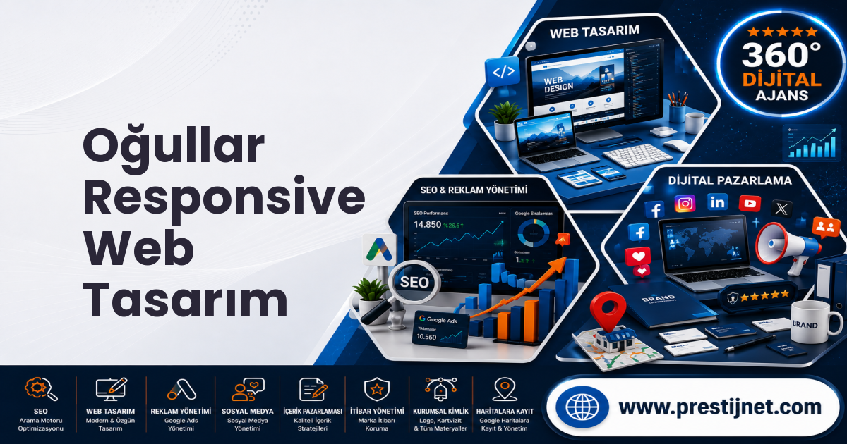 Oğullar Responsive Web Tasarım