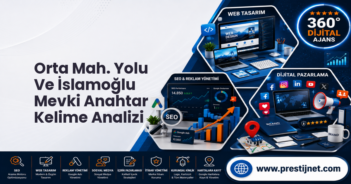 Orta Mah. Yolu Ve İslamoğlu Mevki Anahtar Kelime Analizi