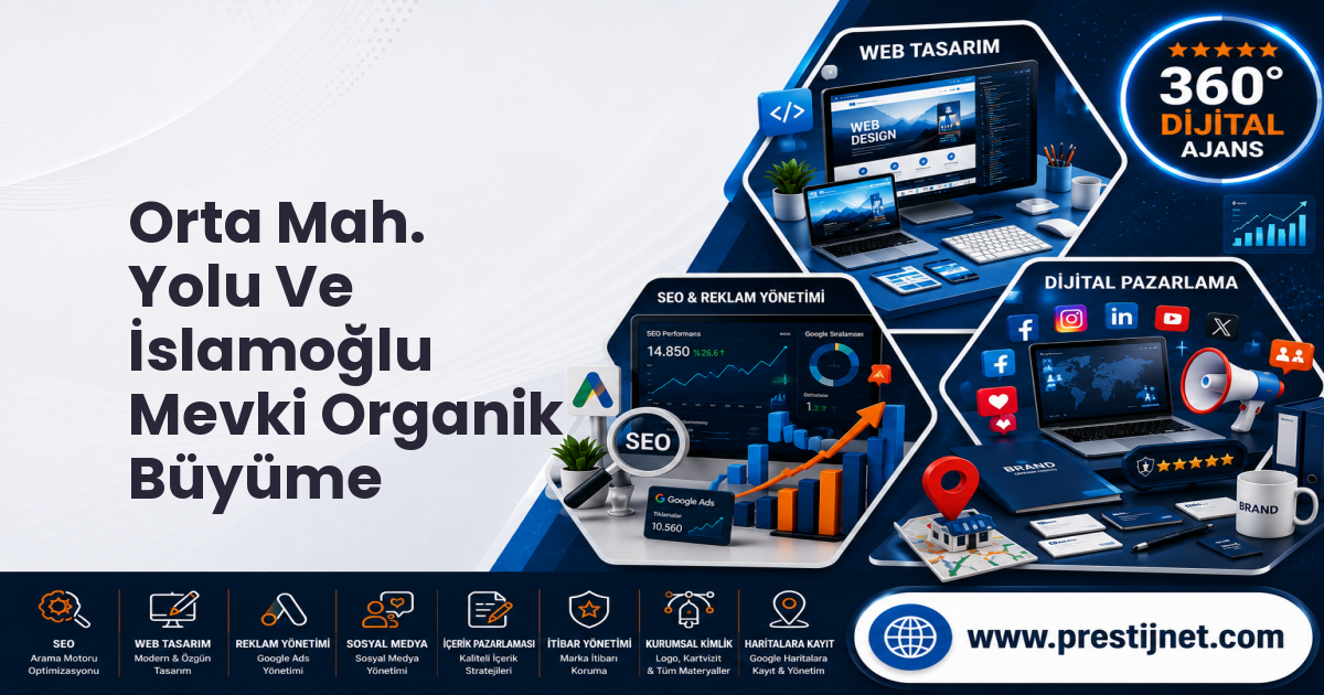 Orta Mah. Yolu Ve İslamoğlu Mevki Organik Büyüme