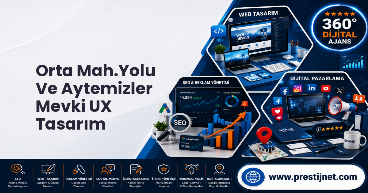 Orta Mah.Yolu Ve Aytemizler Mevki UX Tasarım