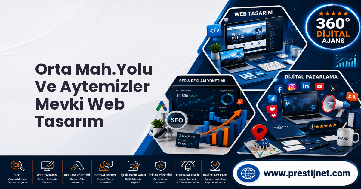 Orta Mah.Yolu Ve Aytemizler Mevki Web Tasarım
