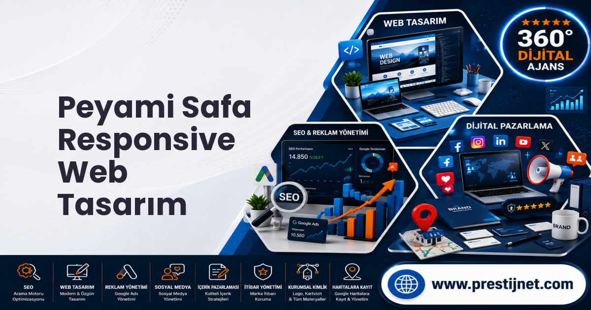 Peyami Safa Responsive Web Tasarım