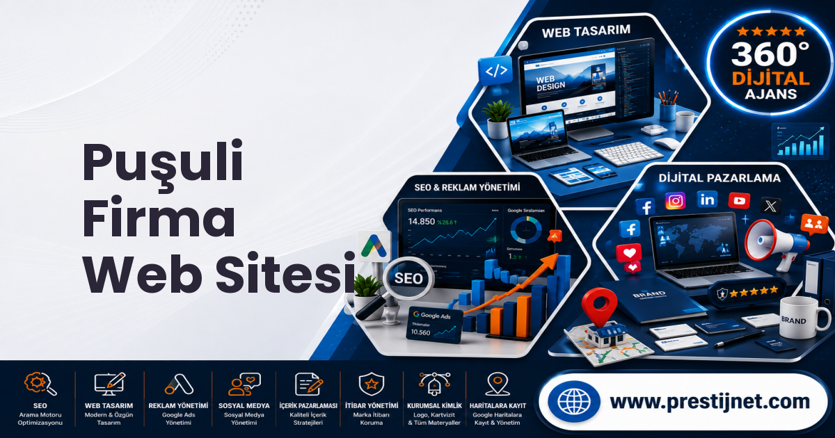 Puşuli Firma Web Sitesi