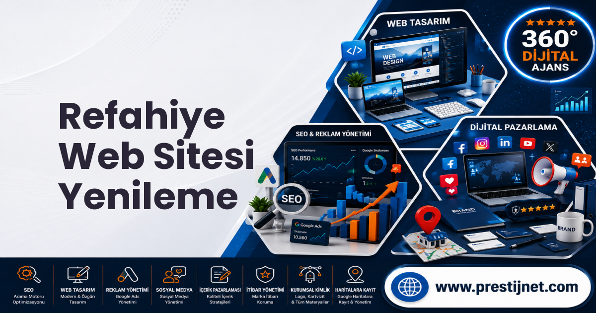 Refahiye Web Sitesi Yenileme