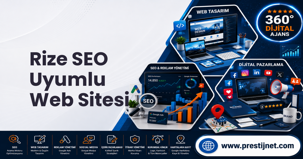 Rize SEO Uyumlu Web Sitesi