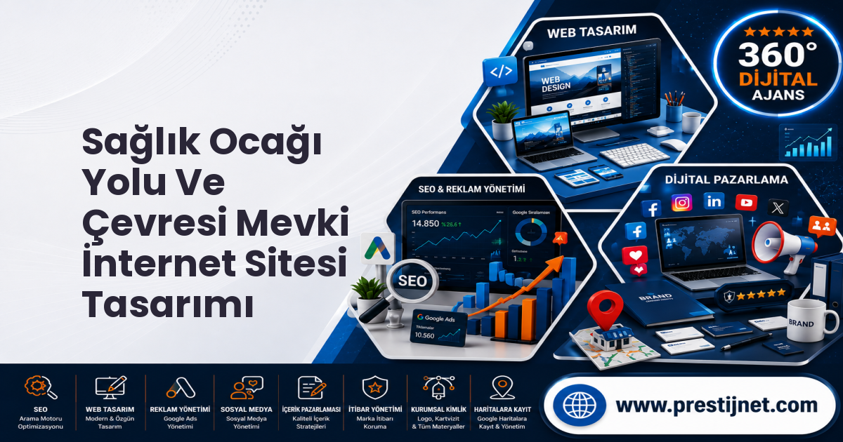 Sağlık Ocağı  Yolu Ve Çevresi Mevki İnternet Sitesi Tasarımı