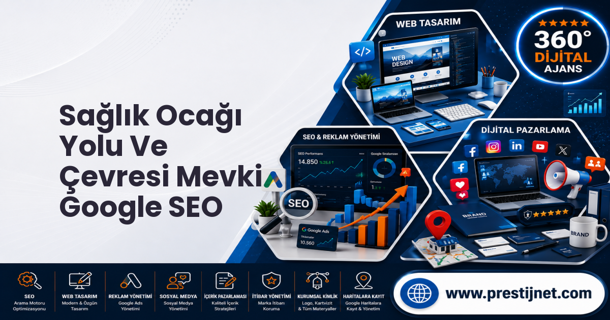 Sağlık Ocağı  Yolu Ve Çevresi Mevki Google SEO